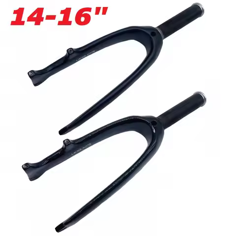 14 16 Inch 305 349 K3Plus Folding Bike Carbon Fibre Fork O.L.D 100mm Bicycle Disc Brake Ultralight C