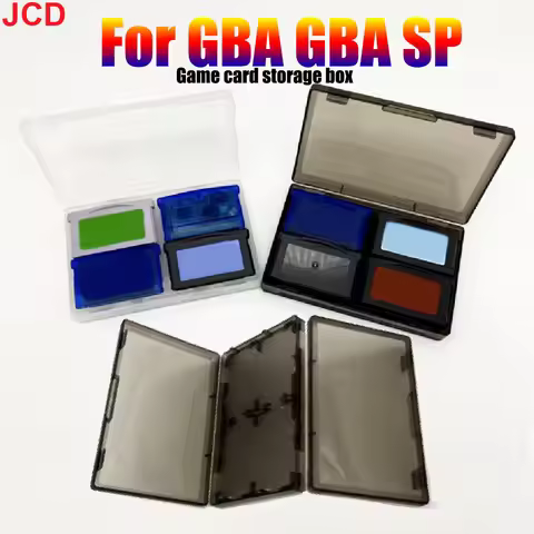 JCD 1pcs Game Storage Box Collection Box Protection Box Game Card Box For Gameboy ADVANCE GBA GBA SP