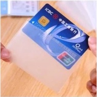 Plastic SIM Card Protector KTP Plastic Transparent Clear Card Cover Credit Card | AP AP AP AP AP