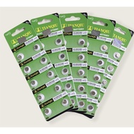 Combo of 5 battery packs HK AG1 LR621 364A 621