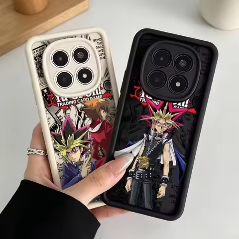 Yu Gi Oh Anime Phone Case For Xiaomi Redmi Note 15 14 13 12 11 10 14S 11S Pro Plus 5G Eye Ladder Sil