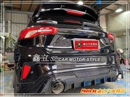 ※ 鑫立汽車精品 ※ FOCUS MK4 18-23 5D ST專用 KC款 後下巴 素材 ABS 空力套件