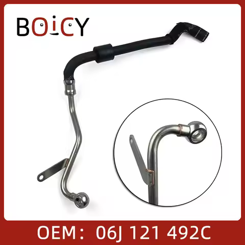 BOICY 2.0 Engine Turbocharger Coolant Return Pipe Hose Line for Passat CC Golf Jetta Golf Tiguan A3 