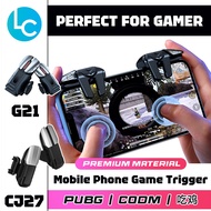 G21 CJ27 Mobile Phone Game Controller Artifact Auto High Frequency Click Button Gaming Joystick Trigger Gamepad For PUBG