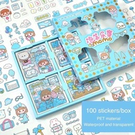 Per BOX Isi 100 Pcs Sticker Momo lucu Momogift Sticker Aesthetic | Sticker DECO Hp Tumblr Laptop Luc