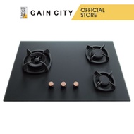 Tecno Gas Hob - 3 Burners T23tgsv-matte Black