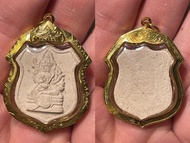 龍婆doo 2528年 屈刹騎 盾型四面神 聖粉經粉版本