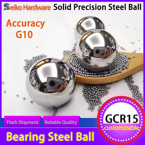 GCr15 Bearing Steel G10 Precision Steel Ball Wear-resistant Precision Steel Ball 1mm 2mm 3mm 4mm5mm6