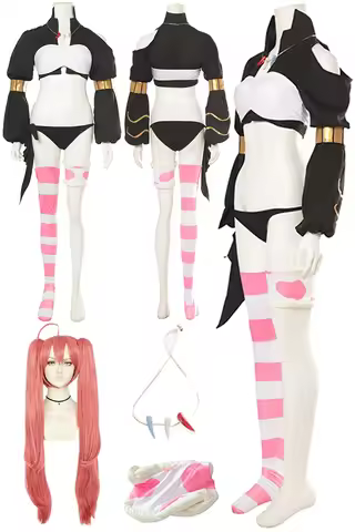 Milim Nava Cosplay Anime That Time Got Reincarnated Women Costume Pink Wigs Clothing Adult Girls Fem