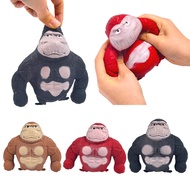 Stress Reliever Toys Fidget Toys Stretch Gorilla Pinch Toy Squishy Toy Autism Toys Decompression Vent Gorilla Decompression Toy