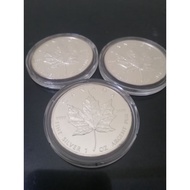 Silver Coin Maple Leaf 2012 1 Oz Toning