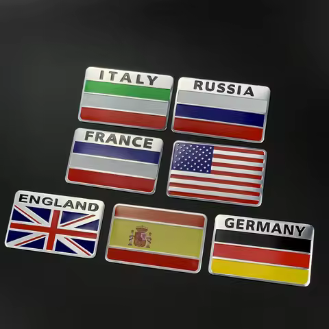 Car Sticker National Flag Accessories For MG ONE MG5 MG6 MG7 MG3 ZS HS EH32 EZS V80 ICON iGS TF E-mo