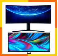 [SG Local Seller] Mi Curved Display Gaming Monitor 34-Inch 21:9 144Hz High Refresh Rate 1500R Curvature WQHD 3440x1440 Resolution Ultra High-Definition Picture Quality