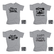 Baju Jersey Family Day - Light Grey