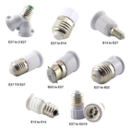 5pcs E27 to E14 Socket Adapter E27 GU10 G9 B22 E14 E12 Converter Led Lamp Bulb Base Conversion Holde