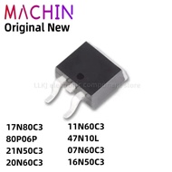 5pcs SPB17N80C3 SPB80P06P SPB21N50C3 SPB20N60C3 SPB11N60C3 SPB47N10L SPB07N60C3 SPB16N50C3 TO263 Fie