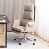 Office Chair Leather Boss Chair Reclining Home Computer Chair Executive Chair Ergonomic Office Seating Gaming Chair