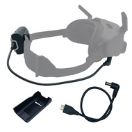 Goggles 2 Power Cable and Battery Bracket for DJI Avata Goggles 2, Battery Clip Holder and Power Cha
