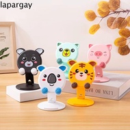 LAPARGAY Mobile Phone Holder Foldable Creative Mobile Phone Lazy Stand Phone Accessories Foldable Pig Tablet Holder