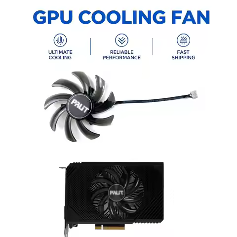 NEW Cooling Fan 85MM 4PIN GA91S2U RTX3060 3050 GPU FAN For PALIT GeForce RTX3050 RTX3060 StormX 8GB 