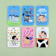[Taiwan Ready Stock | Genuine Co-Branded] Crayon Shin-Chan Slide ID Holder Card Holder Hard Hard She