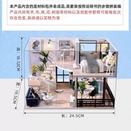 DIY MINIATURE CUTE ROOM/MINIATURE HOUSE 3D/DOLL HOUSE 3D