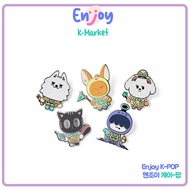 [ENJOY K-POP] TXT PPULBATU <FINDING MOA> BADGE SET_Official Character Pin Badge