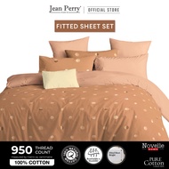 Novelle Pure Cotton Fitted Bedsheet Set (w/o Comforter or Quilt Cover) - Super Single/Queen/King 950