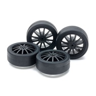 TAMIYA 15534 Jr Lp 26Mm Tires/Carbon Wheels Small Diameter/Low Friction