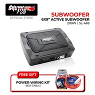 SHUTTLE LAB SL-A69 | 6x9 Inch Active Subwoofer 6x9 Underseat Subwoofer 200W