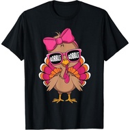 T-Shirt Kanak-Kanak Kesyukuran Selamat Hari Kesyukuran Gobble