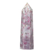 Runyangshi Natural Tourmaline of Plum Blossom Crystal Wands 1.97"-2.36" Healing Crystal Tourmaline o