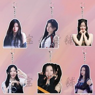 ASA Babymonster idol acrylic keychain printed with decorative hanging accessories
