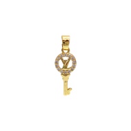 ASWA 24K Gold Plated Charms Key Charms for Pandora Charms Bracelet