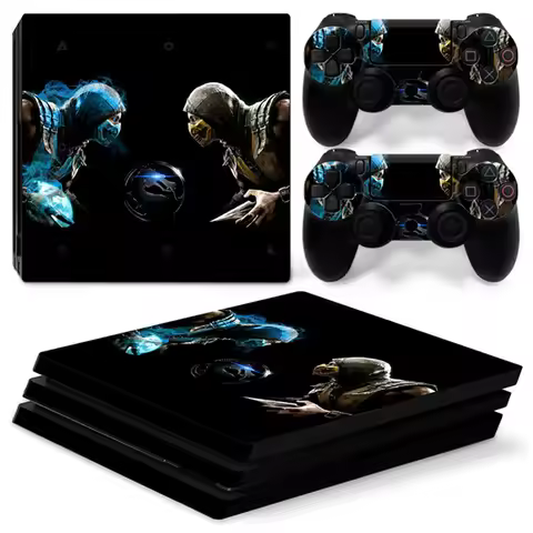 Skin Sticker for PS4 Pro Console Controller Full Vinyl Decal Protective Cover for PS4 Pro