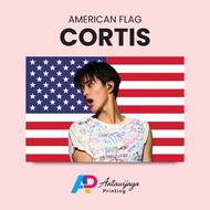 [CUSTOMIZED] CORTIS American Flag | Cortistic American Flag | Keonho