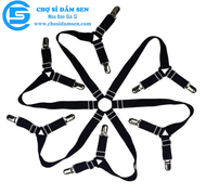Kẹp cố định ga giường 6 chấu Bộ kẹp drap giường giúp giữ phẳng và chống trượt tiện dụng G368-Kepdrap
