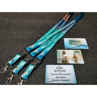 JW Regional Convention PVC Badge Card with Lanyard / Lace -  RC 2025