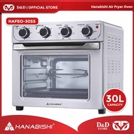 D&D | Hanabishi HAFEO-30SS 30L Capacity Air Fryer Oven (Silver)