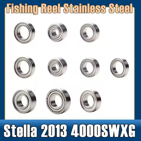 Fishing Reel Stainless Steel Ball Bearings Kit For Shimano Stella 2013 4000SWXG 03602 Spinning reels