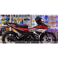 Exciter 155 Boss Sticker Red Black Shark,Team Decal Ex155