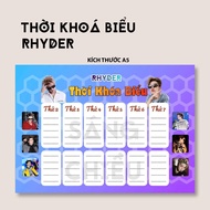 SET of 3 BROTHERS SAY HI timetables