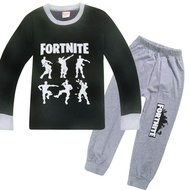 shanchu 2PCS Fortnite Outfit Set Kids Boys Casual Long Sleeve T Shirt Tops + Pants 6-13Y