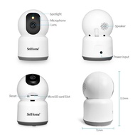 SriHome Home Dalaman 4 Juta Pixel Definisi Tinggi Pemantauan Jauh Pintar Kamera Pemantau Rangkaian W