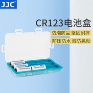 JJC CR123 Battery Box CR123A Battery Storage Box Rechargeable Battery Protection Protection CR17345/