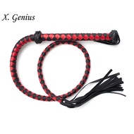 Horse Red Whip Horse Whip Riding Crop Equestrian Faux Leather Whip Horse Equipment Whip Training Hor