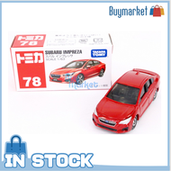 [Original] Takara Tomy TOMICA No.078 Subaru Impreza RED Scale 1/63 Diecast Toy Car Japan