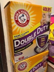 ★COSTCO好市多代購★全新ARM &amp; HAMMER 鐵鎚牌加強除臭貓砂 40LB / 18.14kg