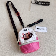 LeSportsac 逗鴨聯名 迷你鼴鼠斜挎背包