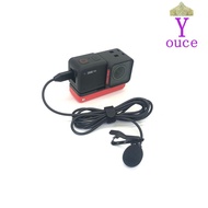 YOUCE Lavalier Microphone Handheld Hi-Fi Action Camera Mic for Insta360 ONE RS